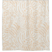 コーラル海ビーチイ シャワーカーテン (正面)