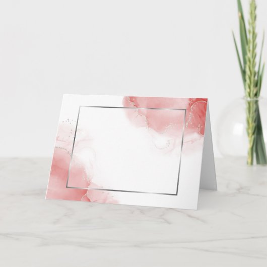 コーラル空白のバラシルバー抽象芸術 プログラム (正面)