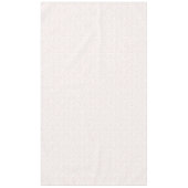 コーラル紙吹雪水色ドットテーブルクロス テーブルクロス (正面)