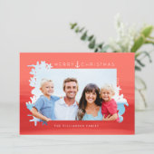 コーラル航海のメリークリスマス海フォトフレーム シーズンカード (スタンド正面)