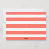 コーラル航海のメリークリスマス海フォトフレーム シーズンカード (裏面)