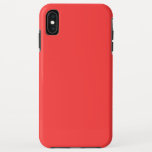 コーラル鮮やか背景色 iPhone XS MAXケース<br><div class="desc">鮮やかカスタムなコーラルスタイリッシュピンクのアクセント色の背景のすべての行事に印象を与えるギフトとして、この製品。クリックカスタマイズは文字エディタとイメージローダを使ってカスタマイズ、この製品を表示する"it!"ボタン上で。導入</div>
