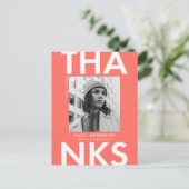 コーラル |はっきりした写真卒業 ポストカード (スタンド正面)