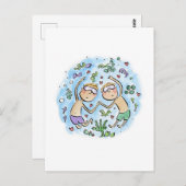 コーラル アニバーサリー ポストカード (正面/裏面)