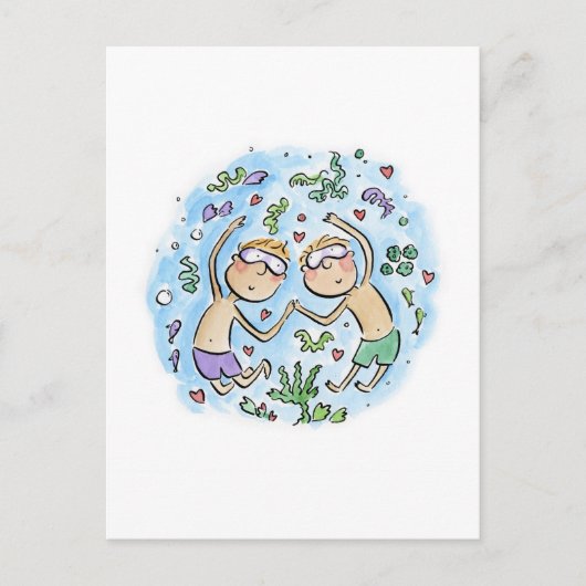 コーラル アニバーサリー ポストカード (正面)