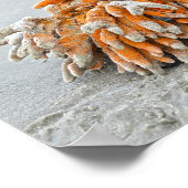 コーラル・オン・ザ・ビーチ・キアワ島 ポスター (角)