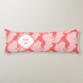 コーラル グレートデーン ボディピロー (正面)