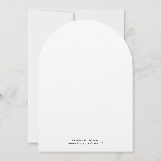 コーラル&グレーヴィンテージ鳥さくらんぼウェディング招待 招待状 (裏面)