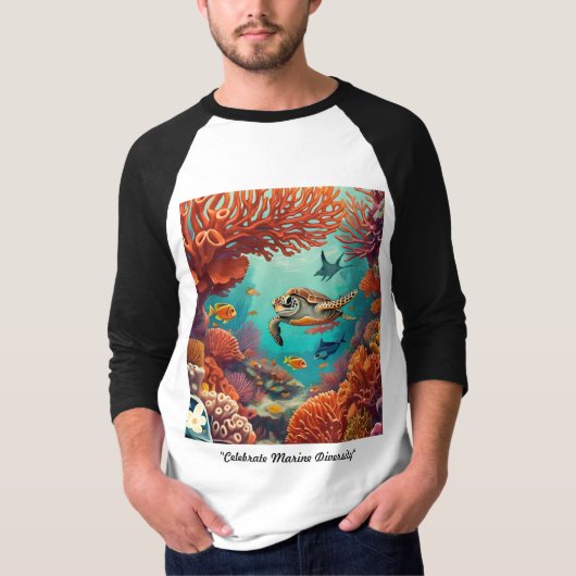 コーラル・シンフォニー Tシャツ (正面)