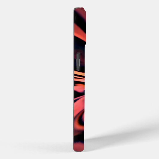 コーラル プラズマ バースト フラクタル アート Case-Mate iPhoneケース (裏面 / 右)
