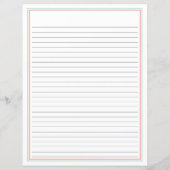 コーラル&ミント フラワーレシピ バインダーシート (裏面)