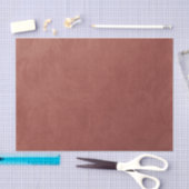 コーラル ラスト オレンジ カラー ミニマル エレガント ウェディング 薄葉紙 (クラフト)