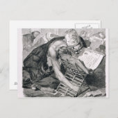 コーラン学に夢中になった男 ポストカード (正面/裏面)