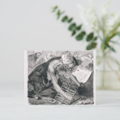 コーラン学に夢中になった男 ポストカード (スタンド正面)