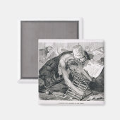 コーラン学に夢中になった男 マグネット (正面/裏面)