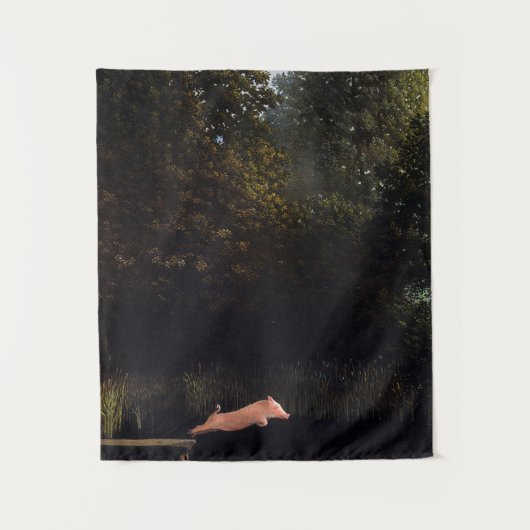 コーラー絵画ピグ タペストリー (正面)