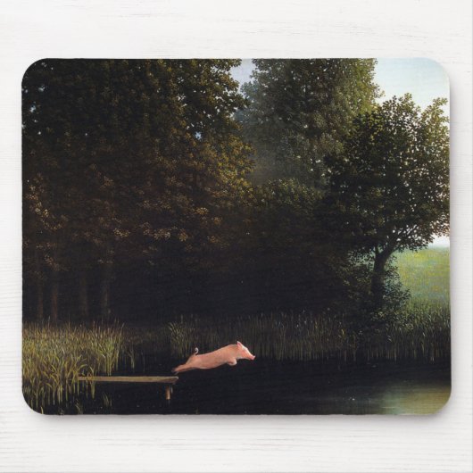 コーラー·ピ絵画グズ マウスパッド (正面)