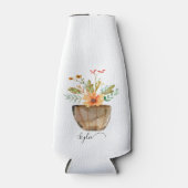 コーラ素朴ル絵を描花 ボトルクーラー (正面)