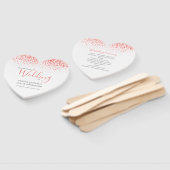 コーラ結婚ルのモダン着色水彩計画 ハンドファン (組立なし)