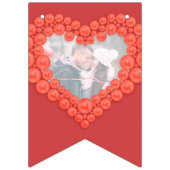 コーラ結婚ル35周年記念カスタム写真 バンティングフラッグ (第1の旗)