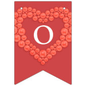 コーラ結婚ル35周年記念カスタム写真 バンティングフラッグ (第3の旗)