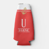 コーラ航海のモノグラムのボトルクール ボトルクーラー (正面)