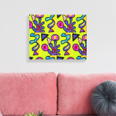 コーラ芸術的ル キャンバスプリント (インサイチュ (リビング))