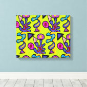 コーラ芸術的ル キャンバスプリント (インサイチュ (ウッドフロア))