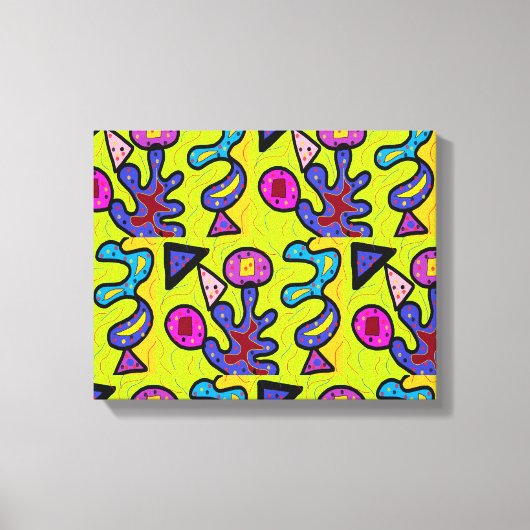 コーラ芸術的ル キャンバスプリント (正面)