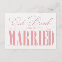 コーラ食べル・ドリンク・ビー結婚したム |エンクロージャ エンクロージャーカード