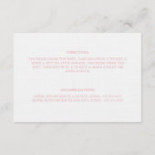 コーラ食べル・ドリンク・ビー結婚したム |エンクロージャ エンクロージャーカード (裏面)