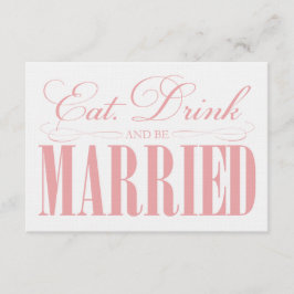 コーラ食べル・ドリンク・ビー結婚したム |エンクロージャ エンクロージャーカード