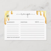 コーラ ハニービー レシピ エンクロージャーカード (正面)