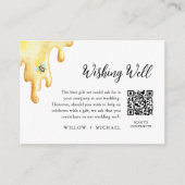 コーラ・ビー ウィッシング ウェル, ハニームーン ファンド QR カード (正面)