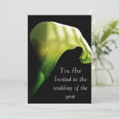 コーラ・リリーの結婚式招待状 招待状 (スタンド正面)