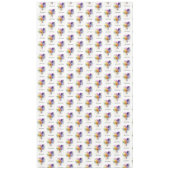 コーラ・リリーの花輪 ウェディングデコ 新婚夫婦 テーブルクロス (正面)