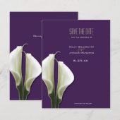 コーラ・リリーのSave the Date（紫の発表） セーブザデート (正面/裏面)