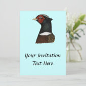 コーリスズメの頭 招待状 (スタンド正面)