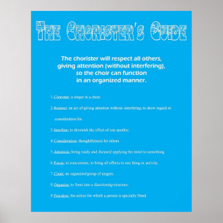 コーリスターのガイド ポスター