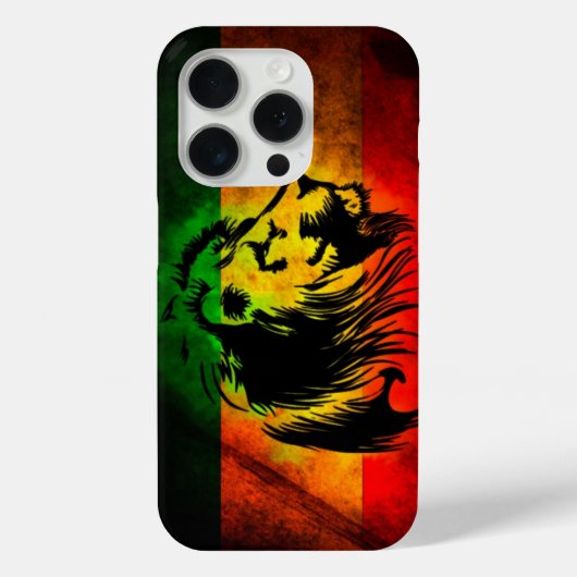 コーリラスタレゲエグラフィティフラッグライオン Case-Mate iPhoneケース (裏面)