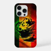 コーリラスタレゲエグラフィティフラッグライオン iPhoneケース (裏面)