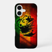 コーリラスタレゲエグラフィティフラッグライオン iPhone 16ケース (裏面)