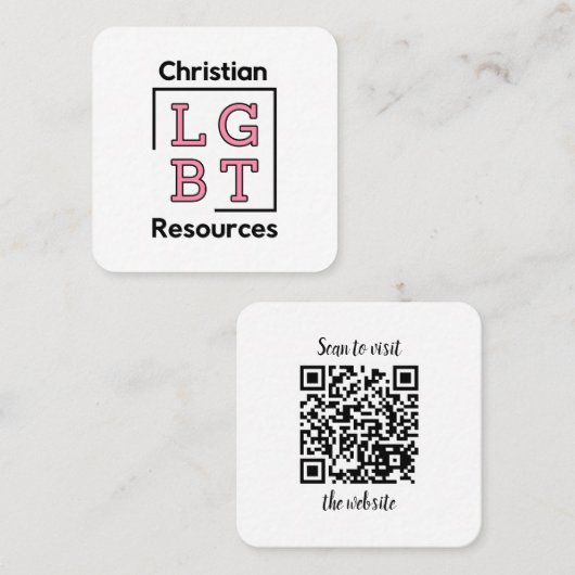 コーリングカード (正面/裏面)