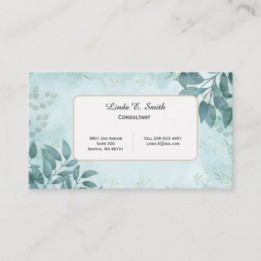 コーリングカード (正面)