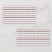 コーリングカード (正面/裏面)