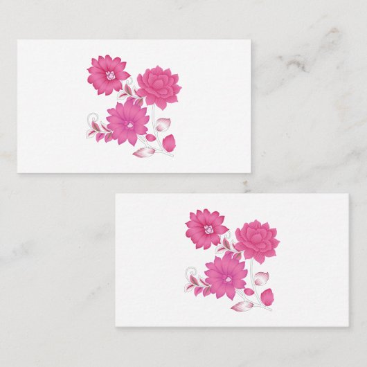 コーリングカード (正面/裏面)