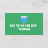 コーリングカード (裏面)