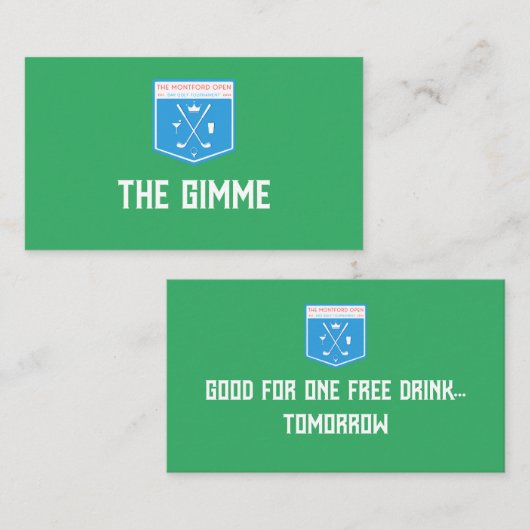 コーリングカード (正面/裏面)