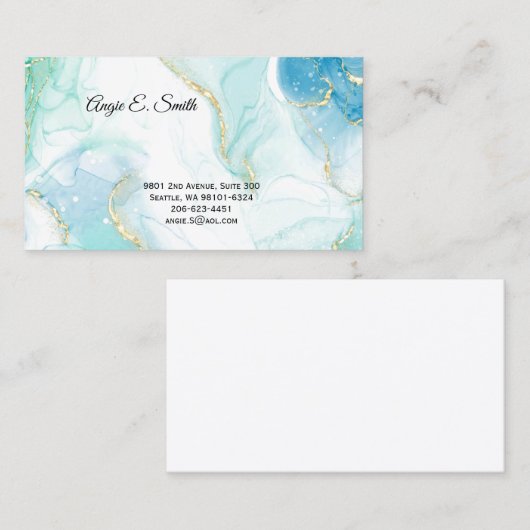 コーリングカード (正面/裏面)