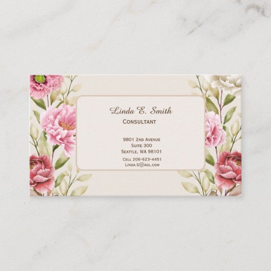 コーリングカード (正面)